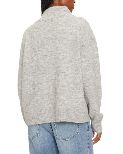 Calvin Klein Jeans Gray Polyester Cardigan