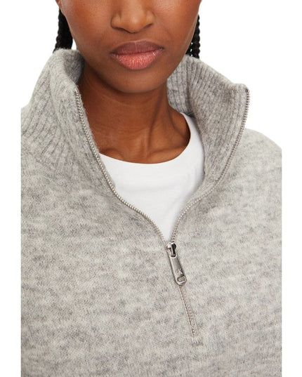 Calvin Klein Jeans Gray Polyester Cardigan