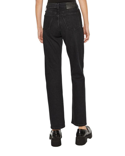 Calvin Klein Jeans Black Cotton Mom Jeans