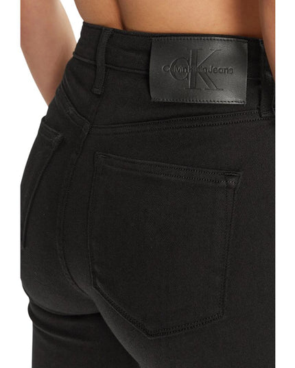 Calvin Klein Jeans Black Cotton Skinny Jeans