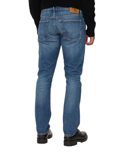 Calvin Klein Jeans Blue Cotton Skinny Jean