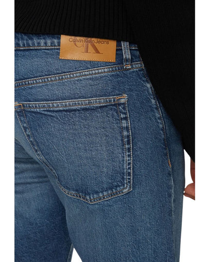 Calvin Klein Jeans Blue Cotton Skinny Jean
