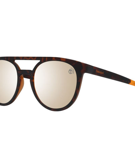 Timberland Brown Plastic Sunglasses