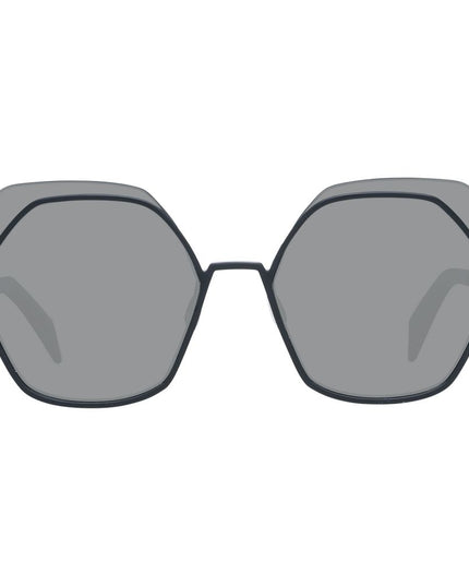 Yohji Yamamoto Black Metal & Plastic Sunglasses