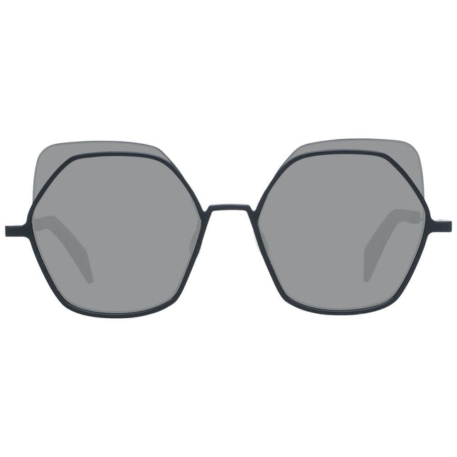 Yohji Yamamoto Black Metal & Plastic Sunglasses