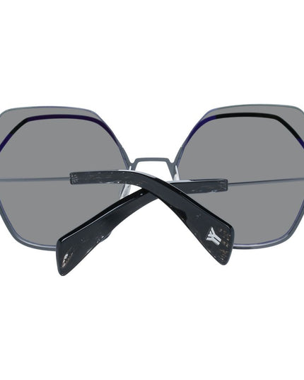 Yohji Yamamoto Black Metal & Plastic Sunglasses