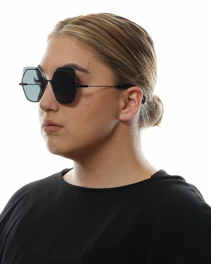 Yohji Yamamoto Black Metal & Plastic Sunglasses