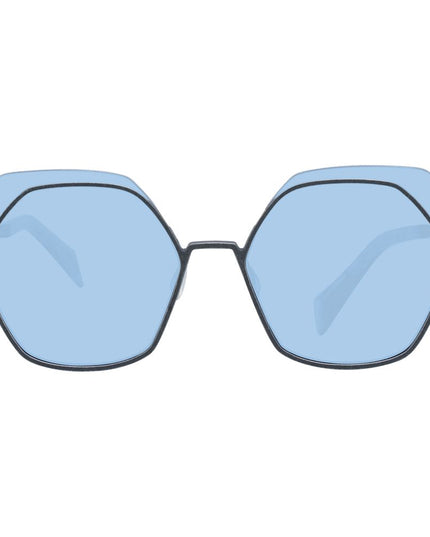 Yohji Yamamoto Gray Metal & Plastic Sunglasses