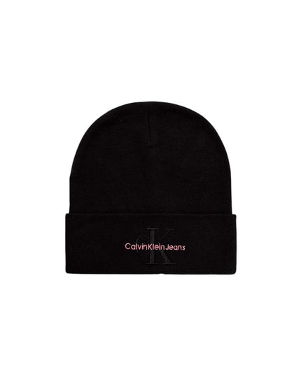 Calvin Klein Jeans Black Cotton Cap (Baseball Hat)