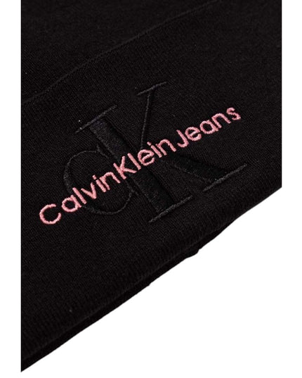 Calvin Klein Jeans Black Cotton Cap (Baseball Hat)