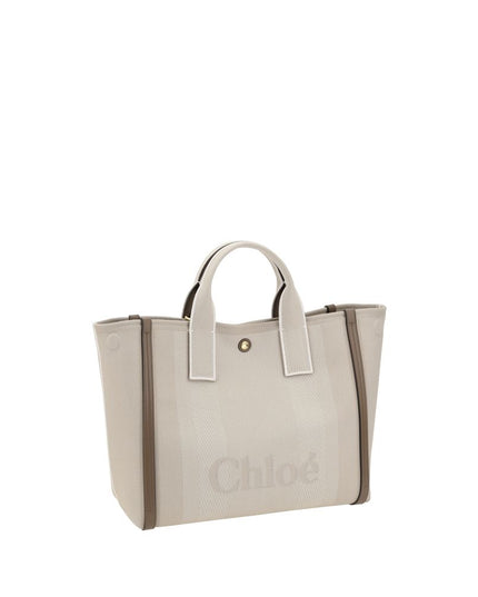Chloé Beige Cotton Handbag