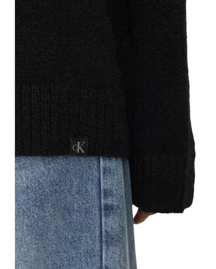 Calvin Klein Jeans Black Polyester Sweatshirt