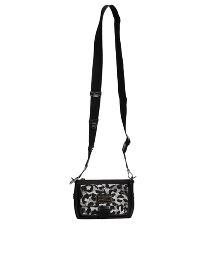 Dolce & Gabbana Multicolor Leopard Jacquard Crossbody Bag