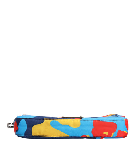Dolce & Gabbana Multicolor Camouflage Nylon Crossbody Bag