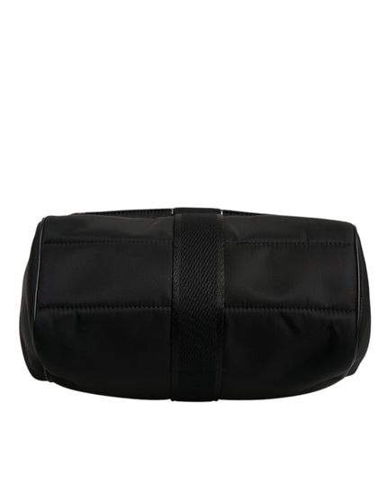 Dolce & Gabbana Brown Leopard Print Lacquard Nylon Sicily Tote Bag