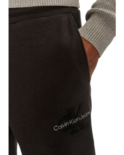 Calvin Klein Jeans Black Organic Cotton Joggers (Workout Pants)