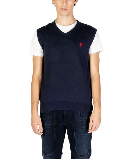 U.S. POLO ASSN. Blue Cotton Waistcoat