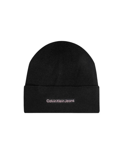Calvin Klein Jeans Black Cotton Cap (Baseball Hat)