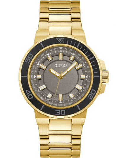 Guess Gold Stainless Steel Dress Watch