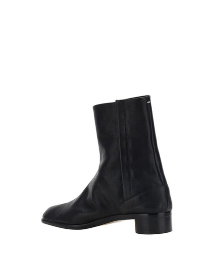 Margiela Black Camel Hair  Boots