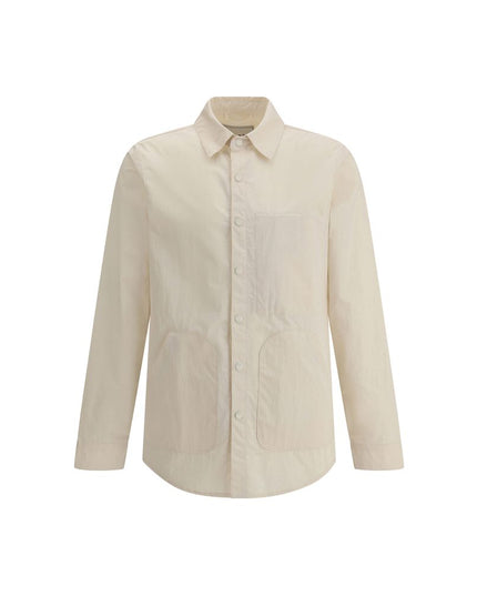 Paltò Cream Polyester Jackets And Coat