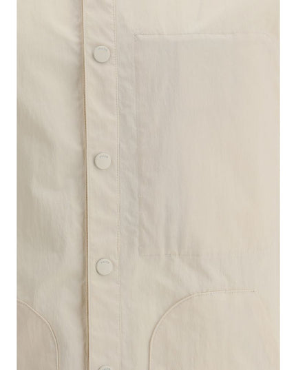 Paltò Cream Polyester Jackets And Coat