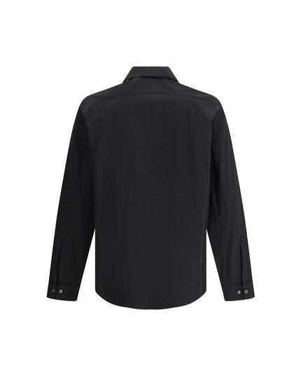 Paltò Black Polyester Coat