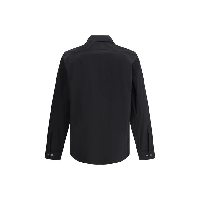 Paltò Black Polyester Coat