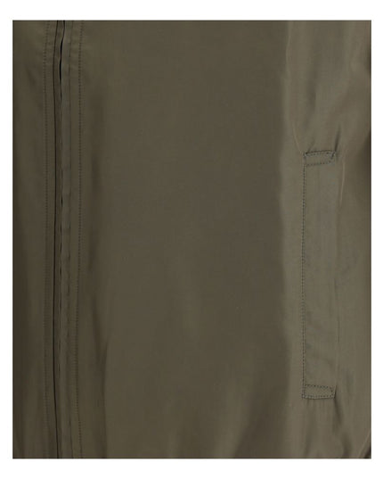 Svevo Green Polyester Sleveless Jacket