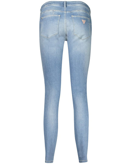 Guess Jeans Light Blue Cotton Jeans & Pant