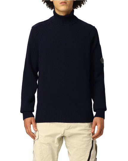 C.P. Company Blue Wool Sweater