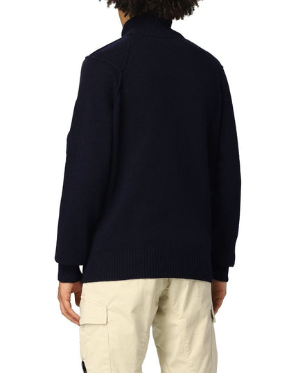 C.P. Company Blue Wool Sweater