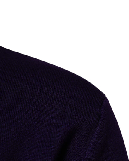 Dolce & Gabbana Blue 1984 Milano CrewNeck Sweatshirt Sweater