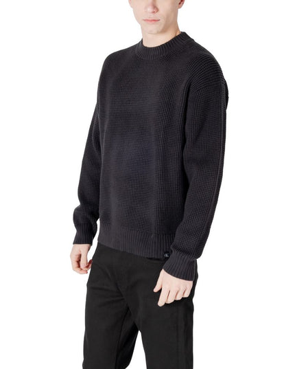 Calvin Klein Jeans Black Organic Cotton Sweatshirt
