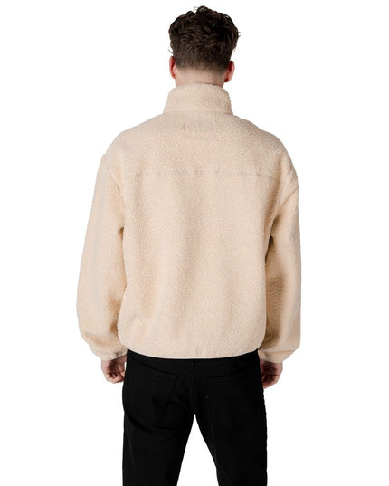 Calvin Klein Jeans Cream Recycled Polyester Shell Jacket