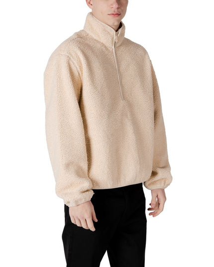 Calvin Klein Jeans Cream Recycled Polyester Shell Jacket