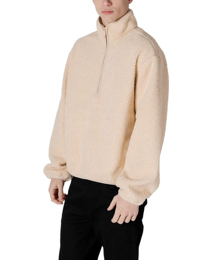 Calvin Klein Jeans Cream Recycled Polyester Shell Jacket