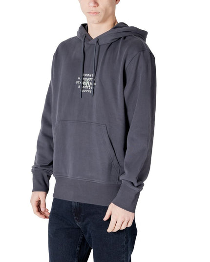 Calvin Klein Jeans Gray Cotton Hoodie