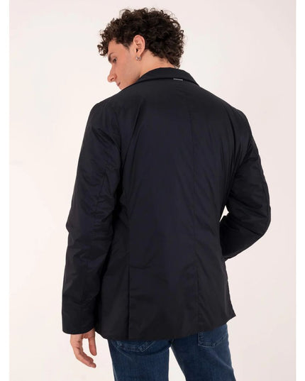 People Of Shibuya Blue Polyester Coat