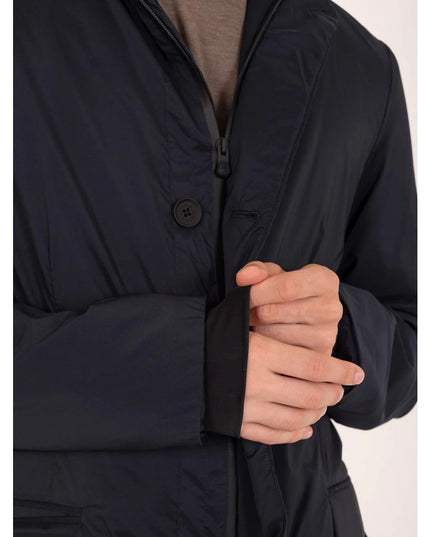 People Of Shibuya Blue Polyester Coat