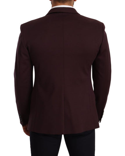 Dolce & Gabbana Purple Cotton Blazer