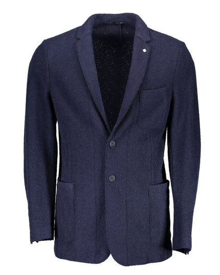 Gant Blue Wool Blazer