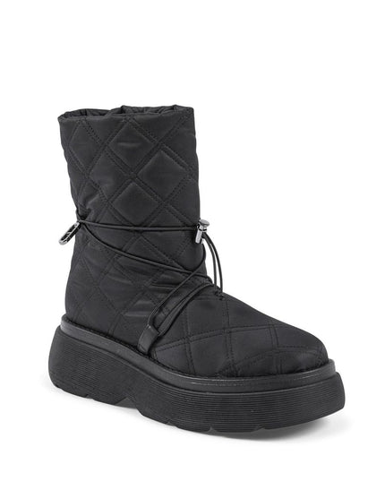 Dee Ocleppo Black Nylon Flat Boots