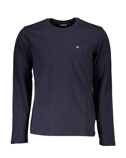 Napapijri Blue Cotton Sportswear