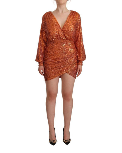 Aniye By Orange Polyester Cocktail Dress