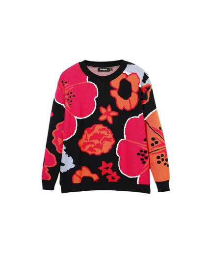 Desigual Black Polyamide Sweatshirt