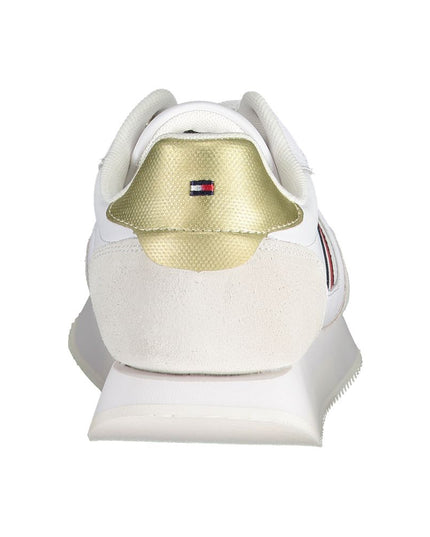 Tommy Hilfiger White Polyester Sneaker