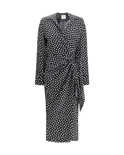 Crida Milano Black Silk Cocktail Dress