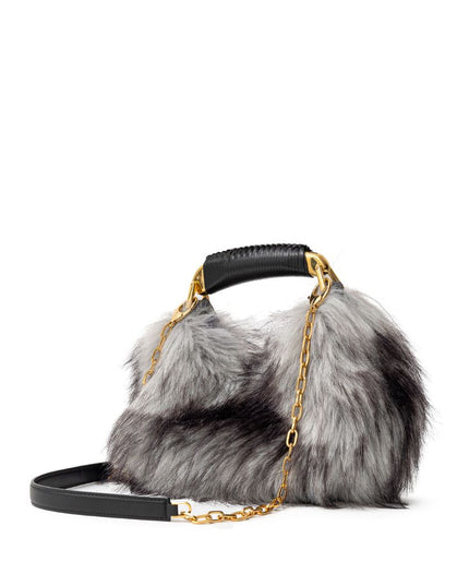 Tom Ford Gray Leather Handbag