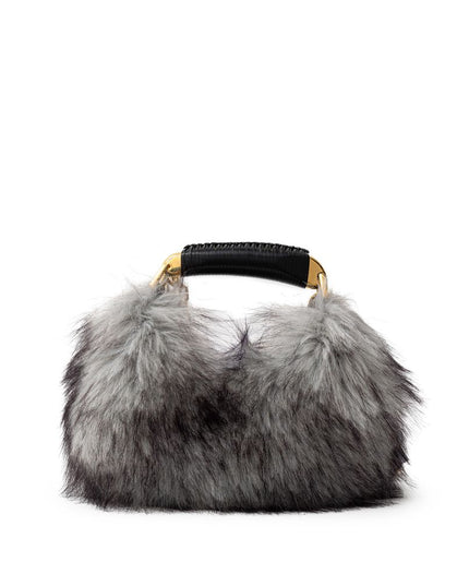 Tom Ford Gray Leather Handbag